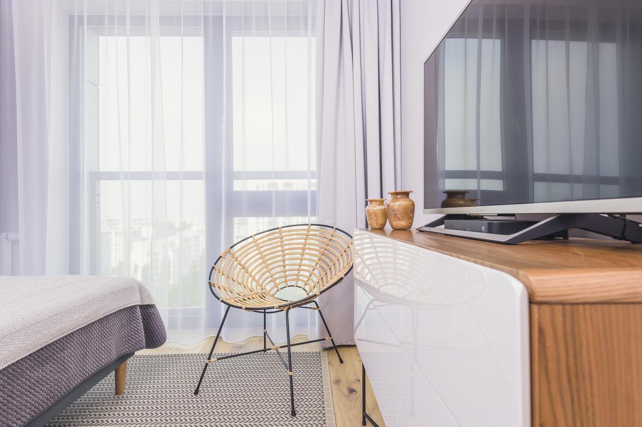 Novis Apartments Panorama View วอร์ซอ ภายนอก รูปภาพ
