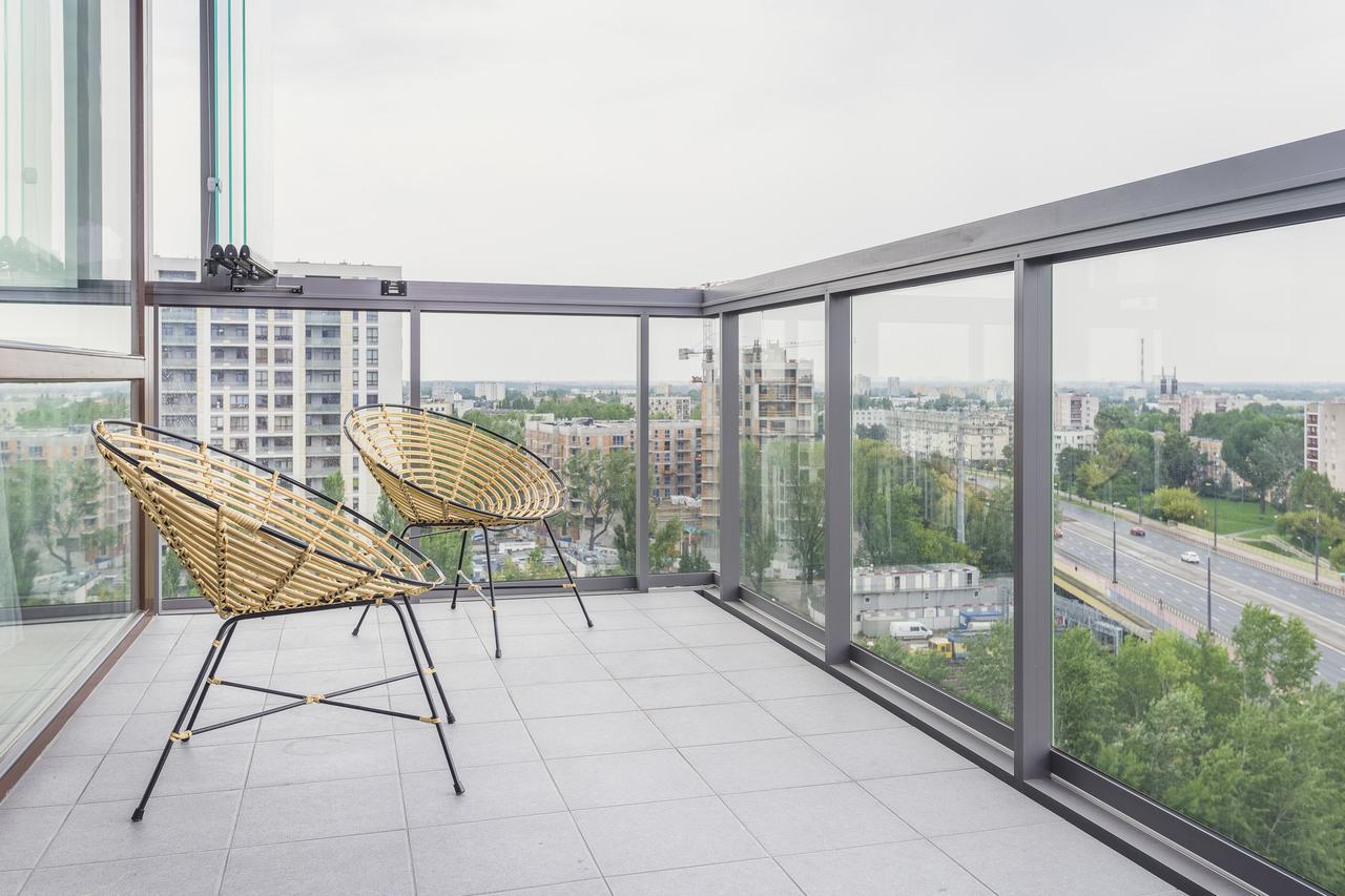 Novis Apartments Panorama View วอร์ซอ ภายนอก รูปภาพ