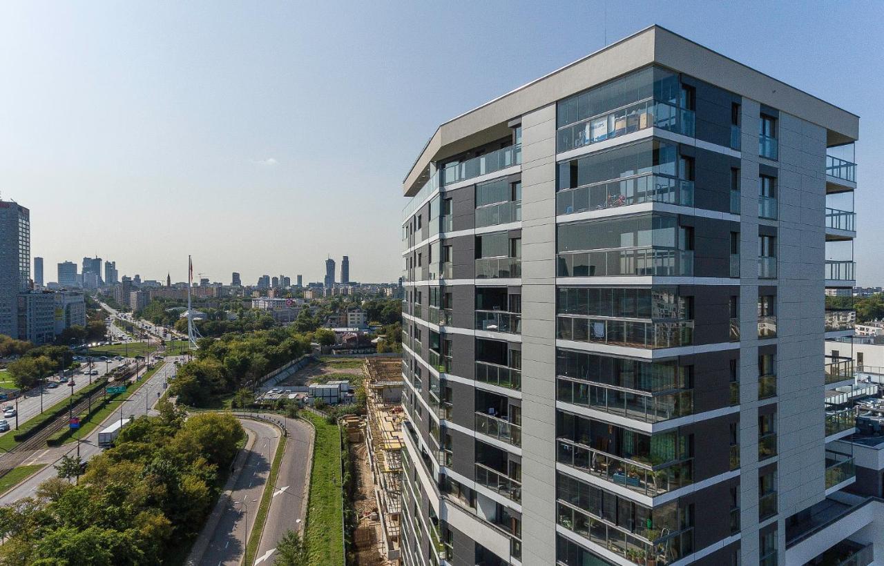 Novis Apartments Panorama View วอร์ซอ ภายนอก รูปภาพ
