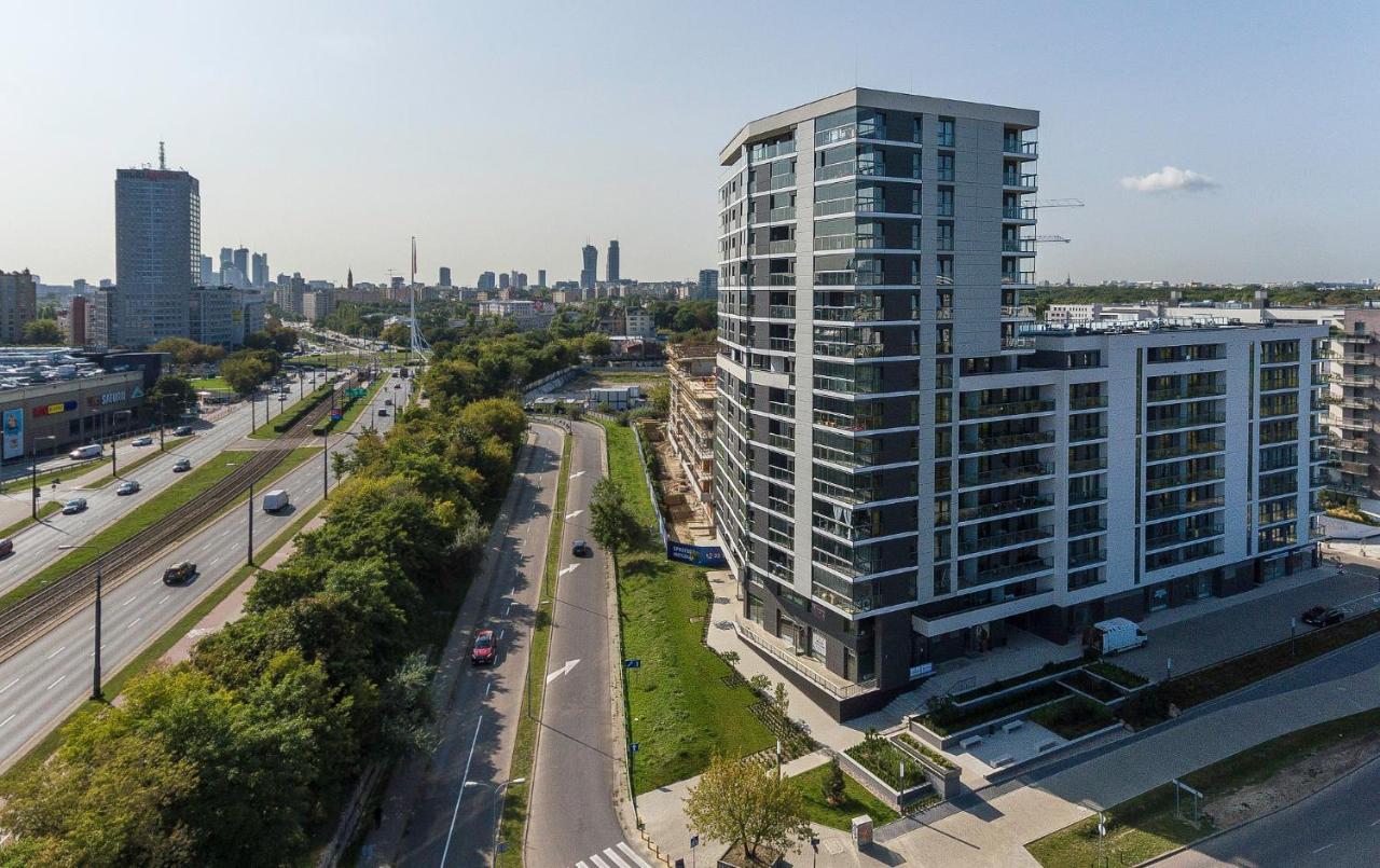 Novis Apartments Panorama View วอร์ซอ ภายนอก รูปภาพ